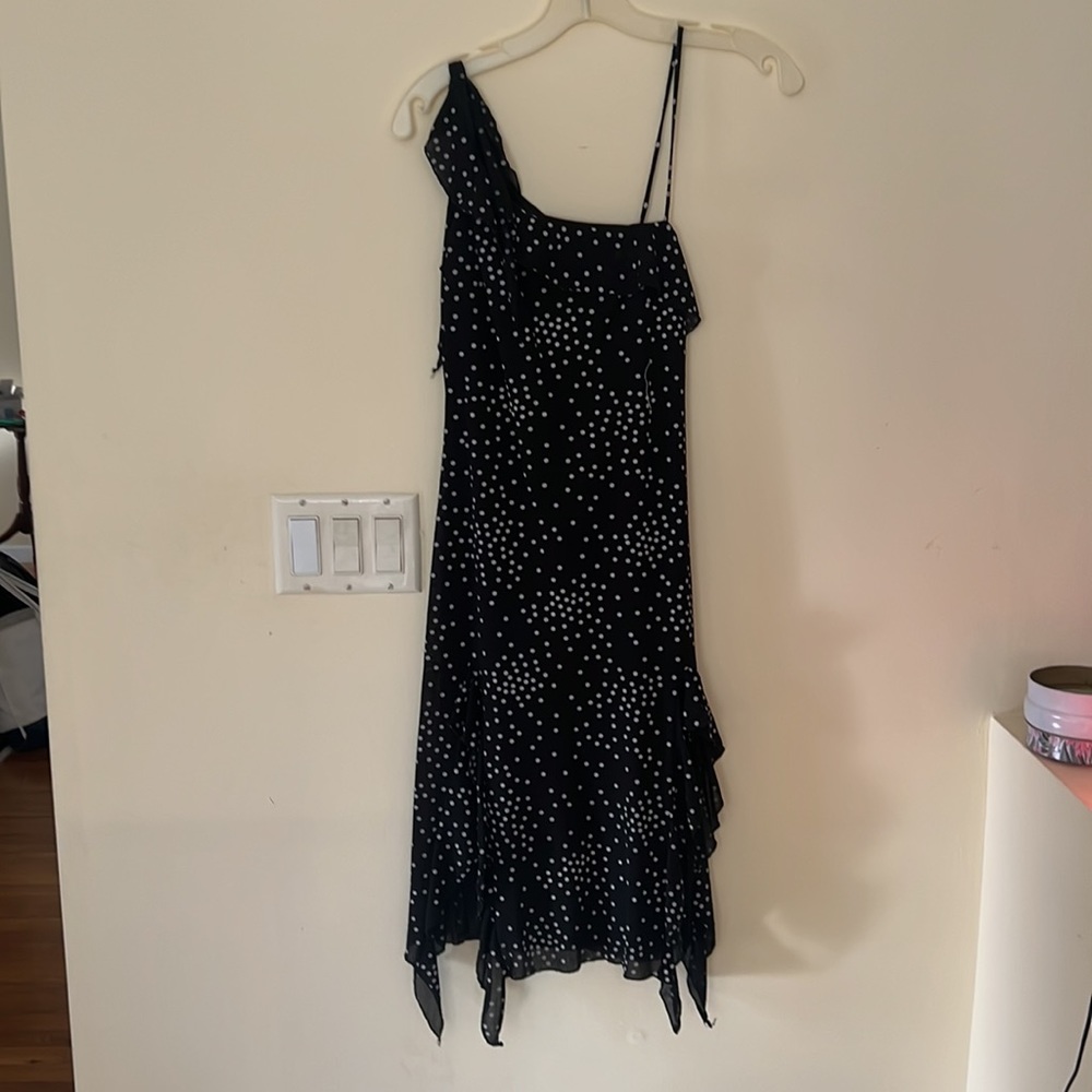Boho black dress